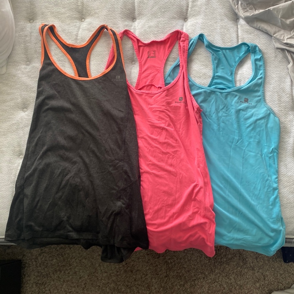 Three sport tank tops